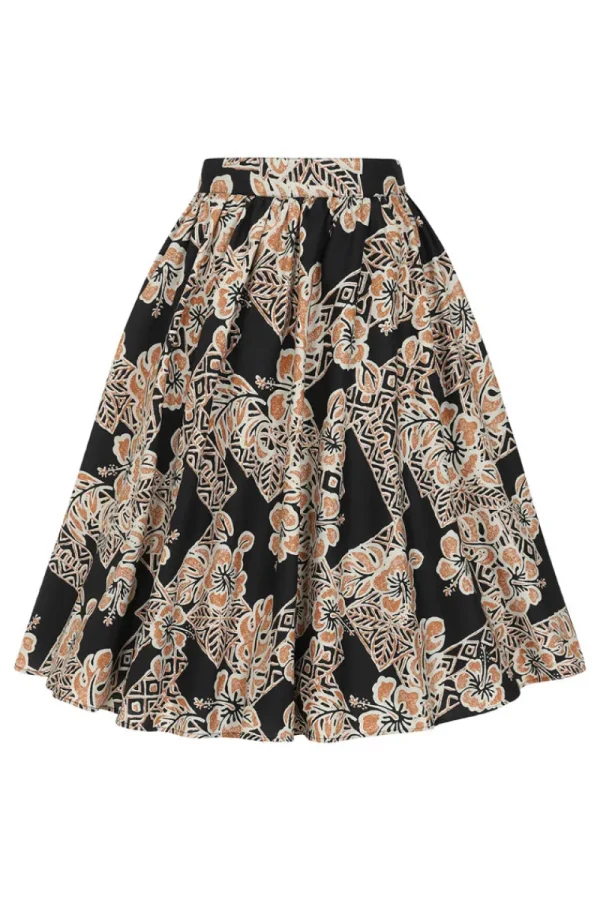 Hell Bunny Skirts | Skirts>Dominique 50's Skirt Black