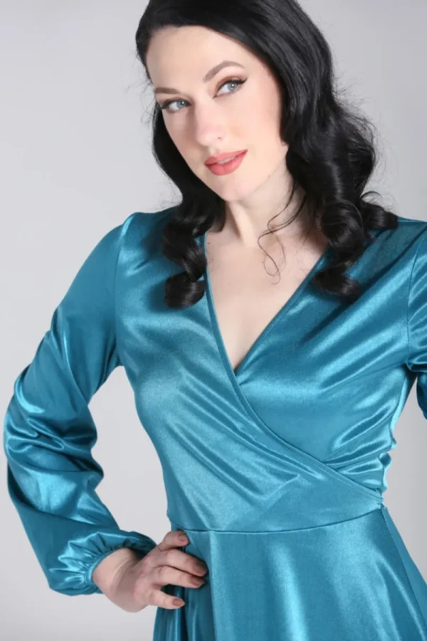Hell Bunny Dresses | Dresses>Emmeline Dress Teal