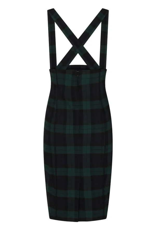 Hell Bunny Skirts | Skirts>Evelyn Pinafore Skirt Green