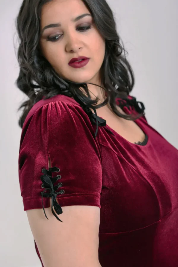 Hell Bunny Dresses | Dresses>Everly Mini Dress Wine