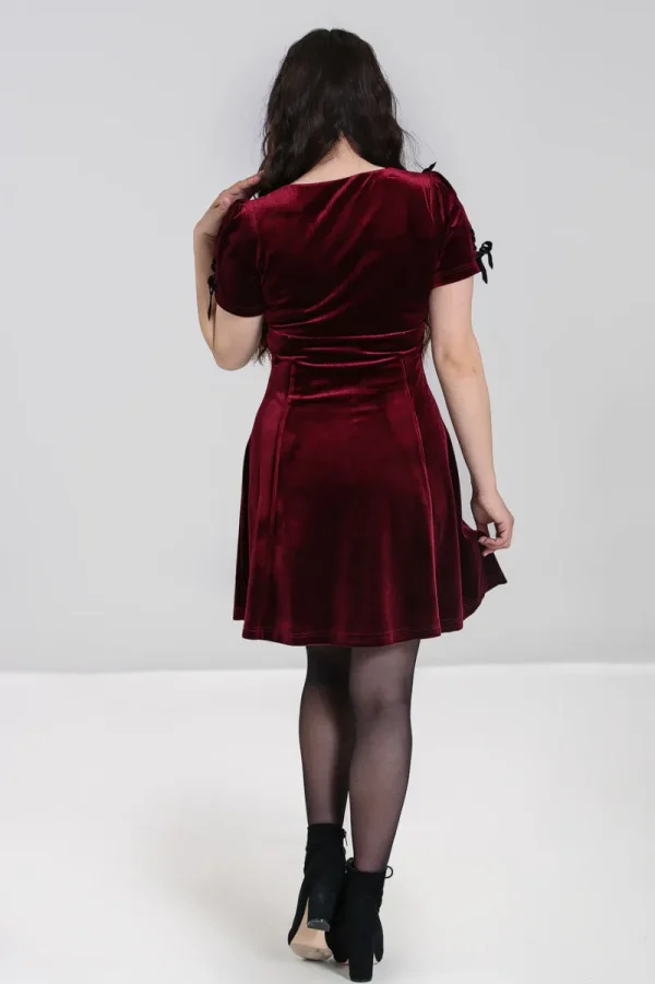 Hell Bunny Dresses | Dresses>Everly Mini Dress Wine