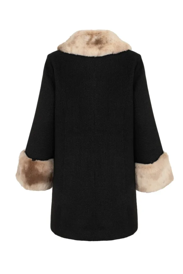 Hell Bunny Coats & Jackets>Faustine Coat Black