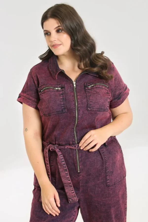 Hell Bunny Jumpsuits & Playsuits | Jumpsuits & Playsuits>Finn Boilersuit