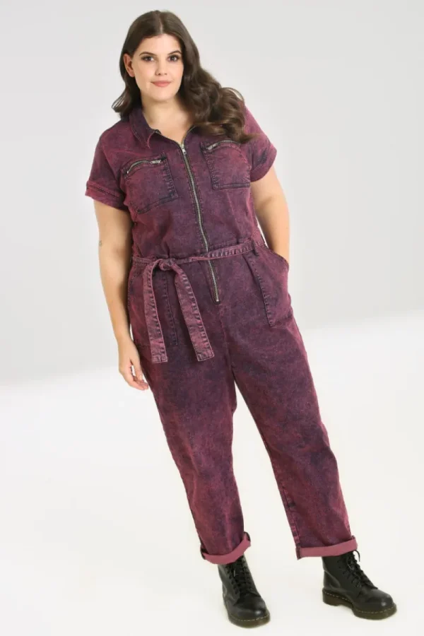 Hell Bunny Jumpsuits & Playsuits | Jumpsuits & Playsuits>Finn Boilersuit