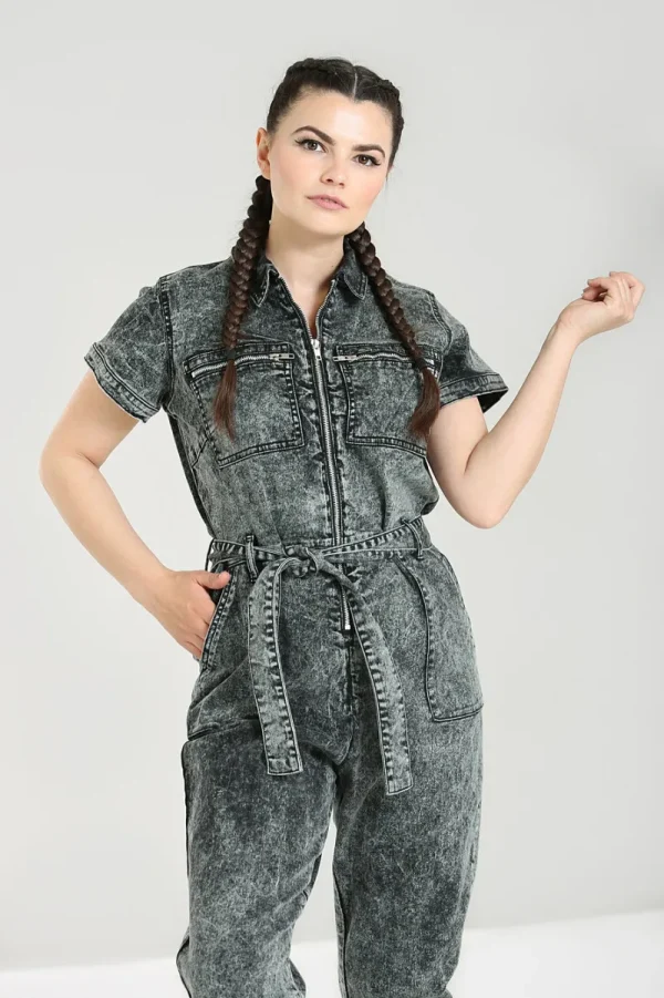Hell Bunny Jumpsuits & Playsuits | Jumpsuits & Playsuits>Finn Boilersuit