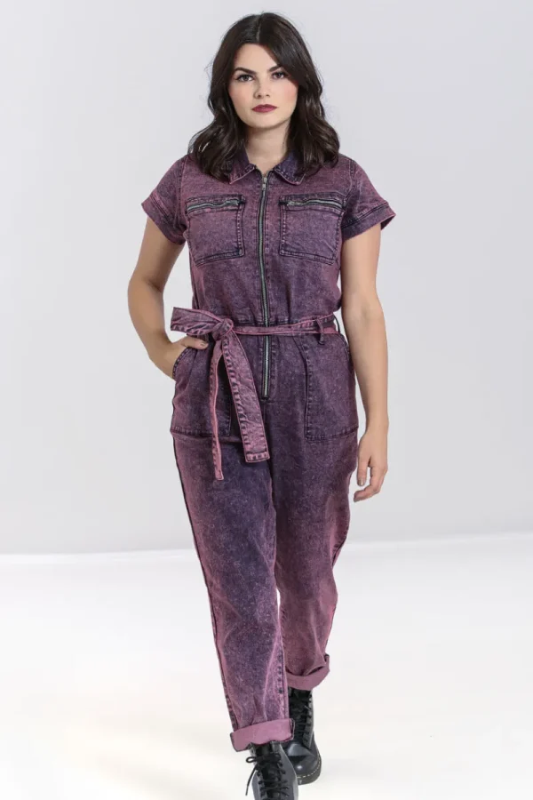 Hell Bunny Jumpsuits & Playsuits | Jumpsuits & Playsuits>Finn Boilersuit