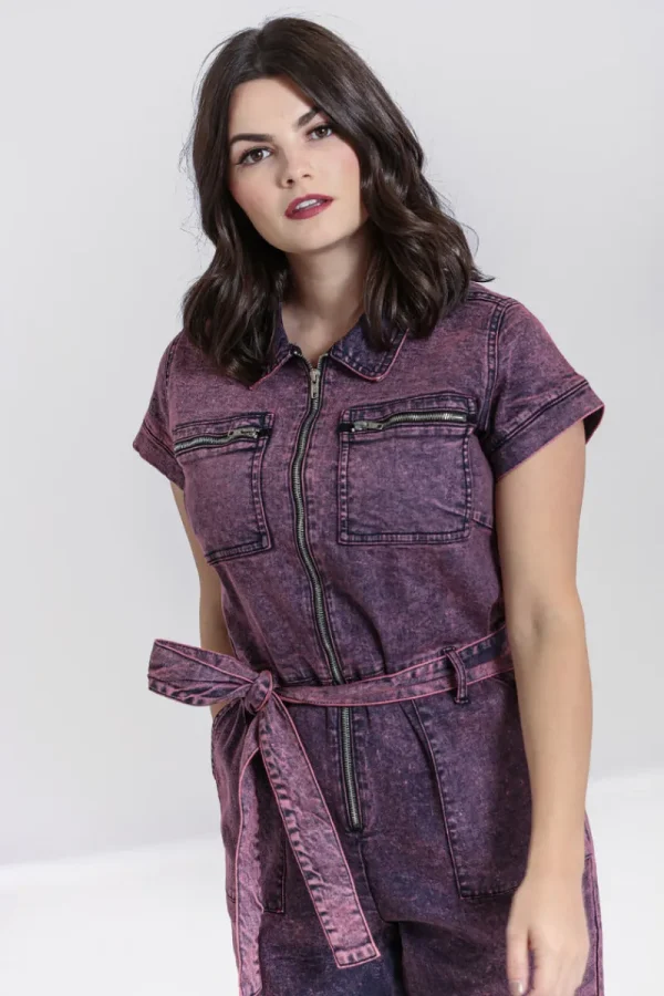 Hell Bunny Jumpsuits & Playsuits | Jumpsuits & Playsuits>Finn Boilersuit