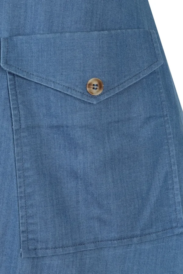 Hell Bunny Skirts>Freddie Skirt Blue