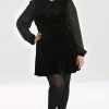 Hell Bunny Dresses | Mini Dresses>Gabriella Mini Dress Black