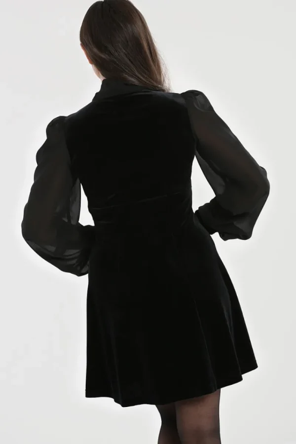 Hell Bunny Dresses | Mini Dresses>Gabriella Mini Dress Black
