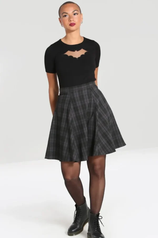 Hell Bunny Skirts | Skirts>Gail Skirt Grey
