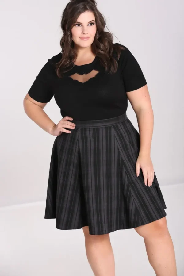 Hell Bunny Skirts | Skirts>Gail Skirt Grey