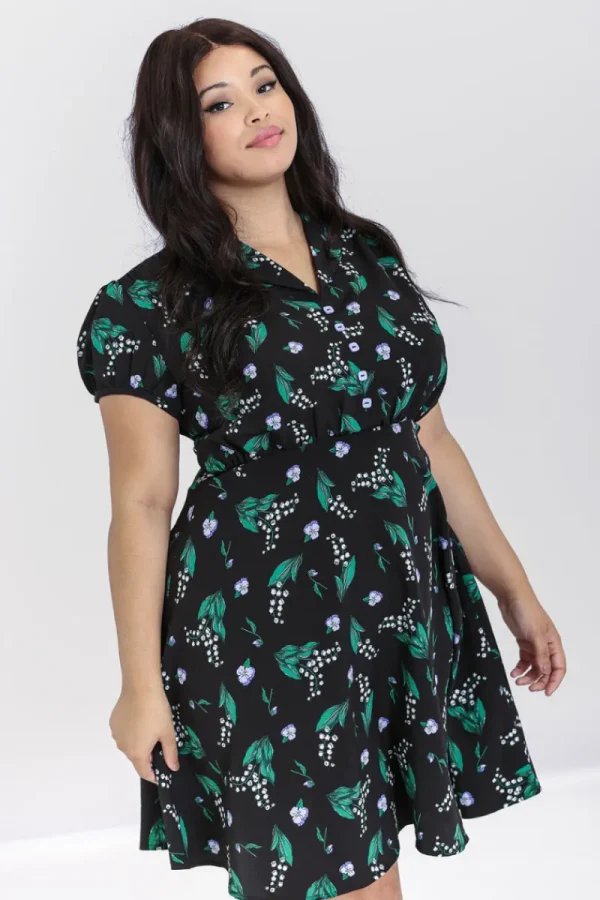 Hell Bunny Dresses | Dresses>Good Luck Mid Dress Black