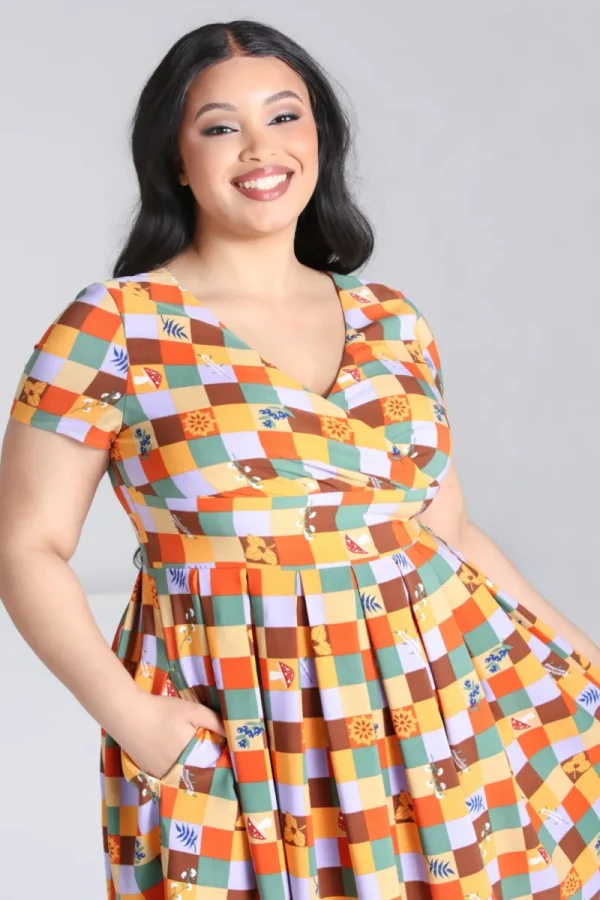 Hell Bunny Dresses | Dresses>Hawthorn Dress MultiColour