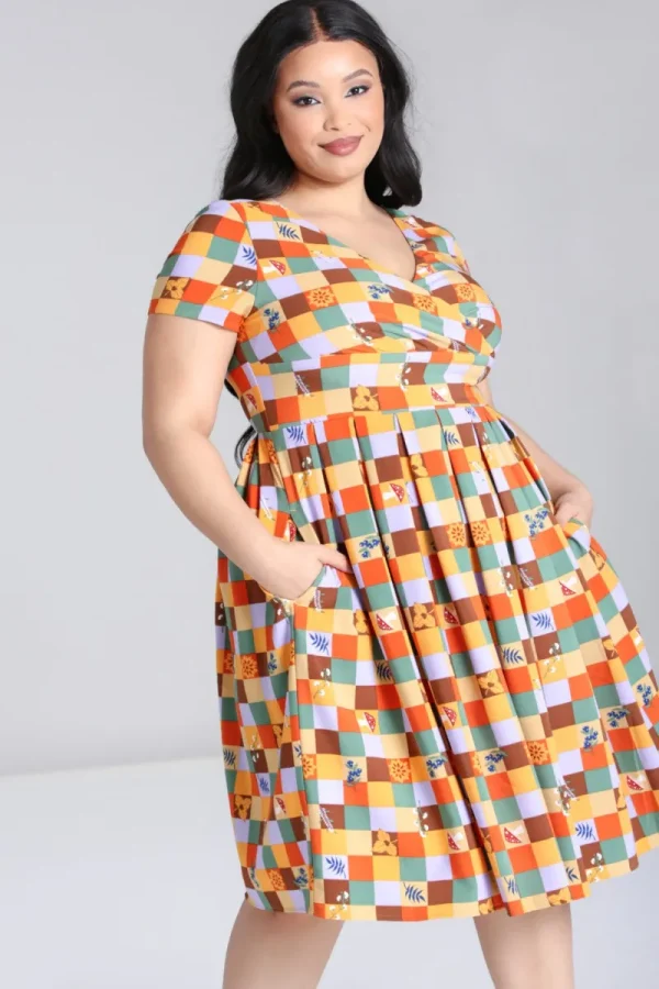 Hell Bunny Dresses | Dresses>Hawthorn Dress MultiColour