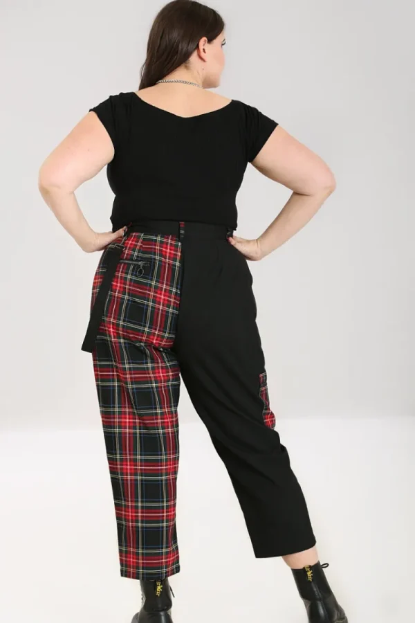 Hell Bunny Trousers & Shorts | Trousers & Shorts>Heather Trousers Black