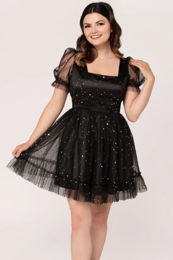 Hell Bunny Dresses | Mini Dresses>Infinity Mini Dress Black