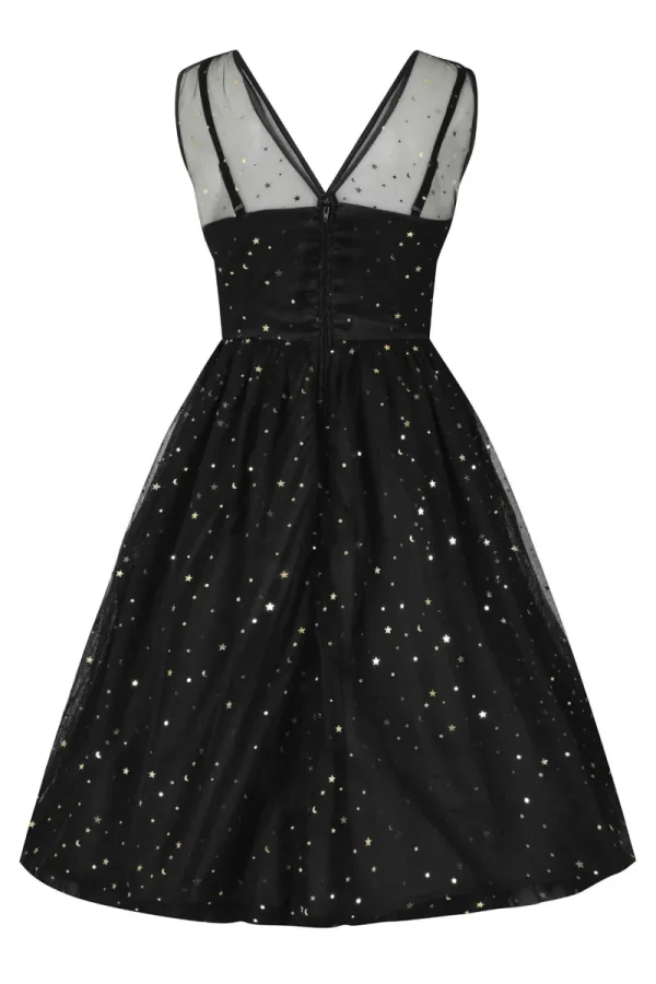 Hell Bunny Dresses>Infinity 50's Dress Black