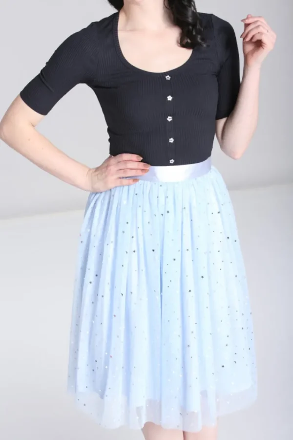 Hell Bunny Skirts | Skirts>Infinity 50'S Skirt Blue