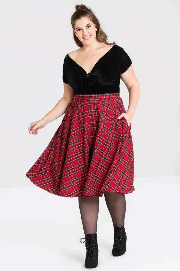 Hell Bunny Skirts | Skirts>Irvine 50's Skirt Red