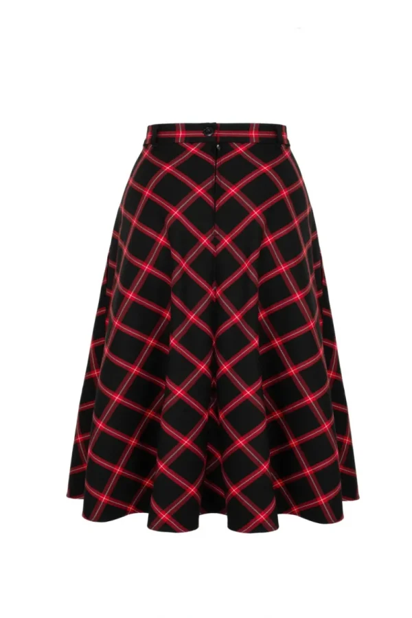 Hell Bunny Skirts | Skirts>Janine Skirt Black/Red