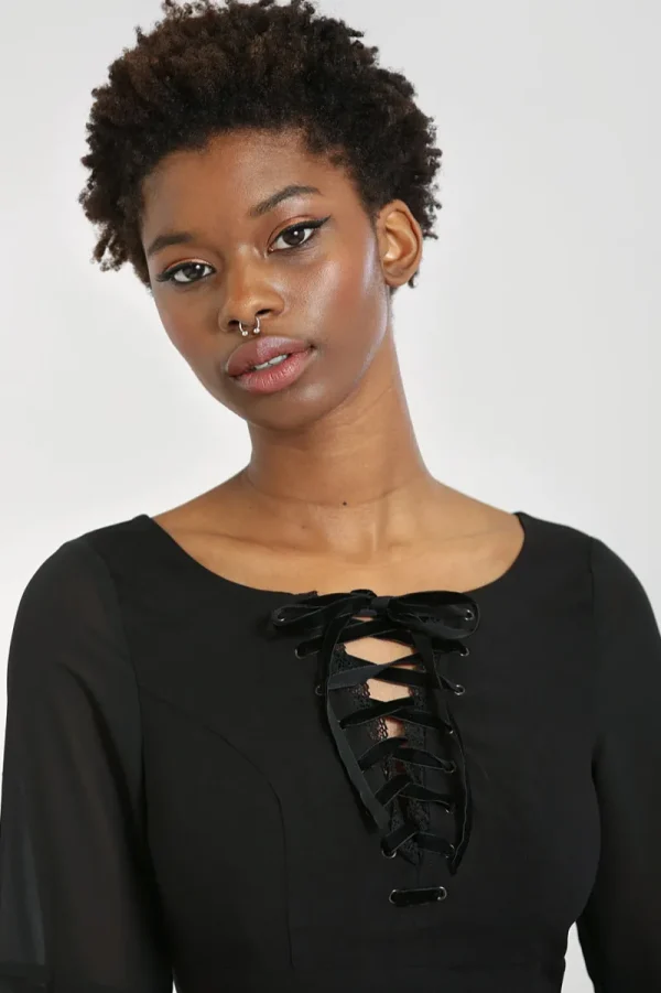 Hell Bunny Dresses | Dresses>Jett Mini Dress Black