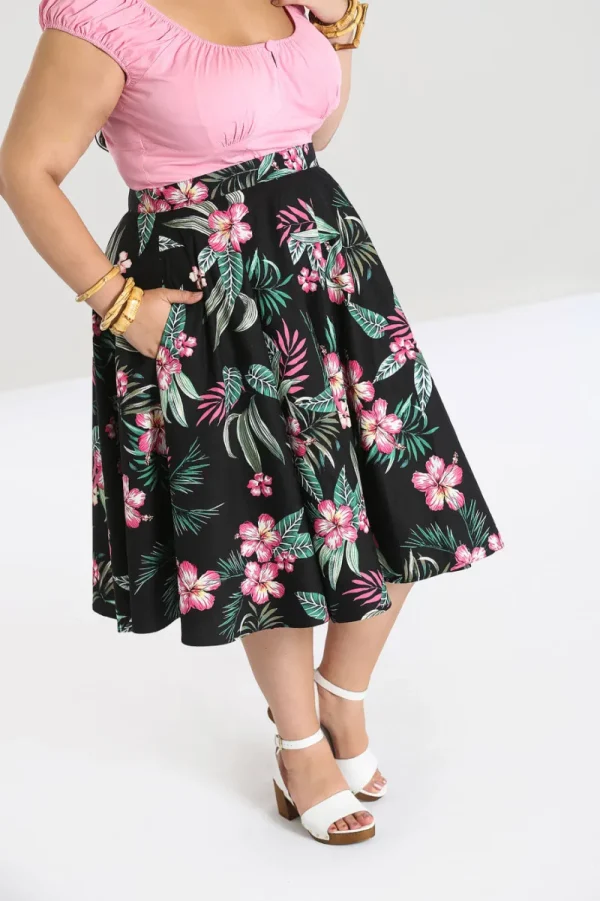 Hell Bunny Skirts | Skirts>Kalani 50's Skirt Black