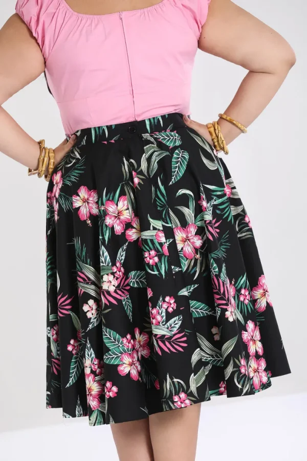 Hell Bunny Skirts | Skirts>Kalani 50's Skirt Black