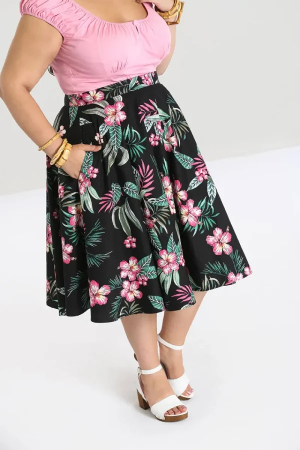 Hell Bunny Skirts | Skirts>Kalani 50's Skirt Black