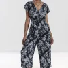 Hell Bunny Jumpsuits & Playsuits | Jumpsuits & Playsuits>Kasumi Jumpsuit Grey