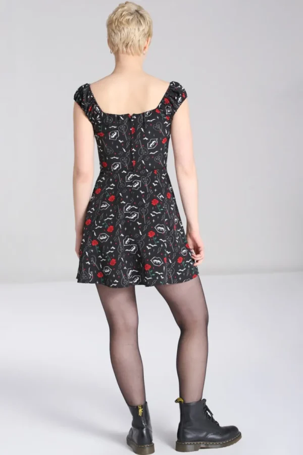 Hell Bunny Dresses | Dresses>Lilith Mini Dress Black