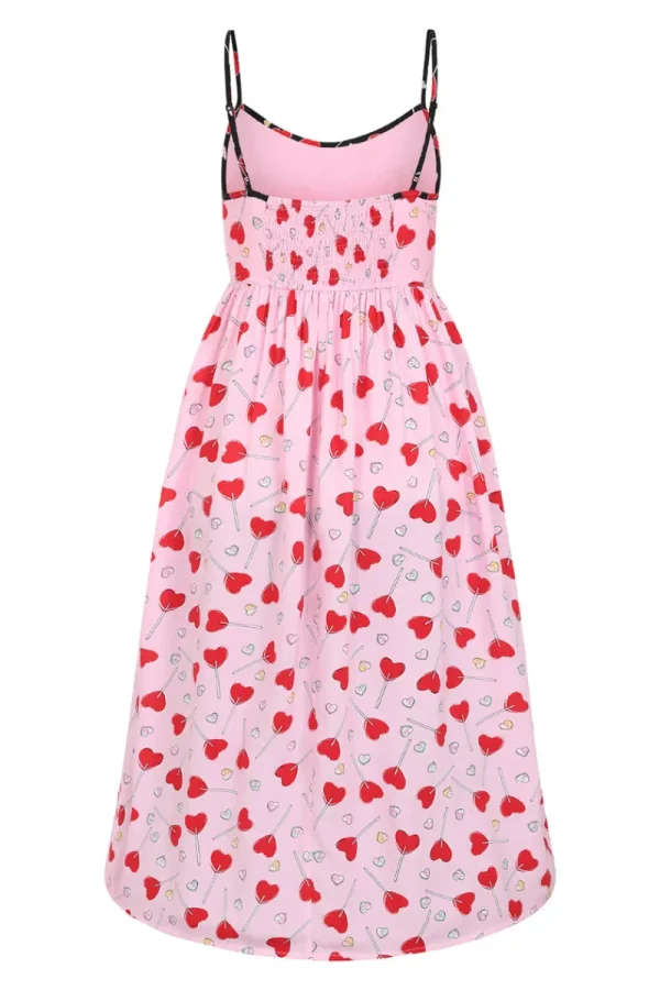 Hell Bunny Dresses | Dresses>Lollies Maxi Dress Pink