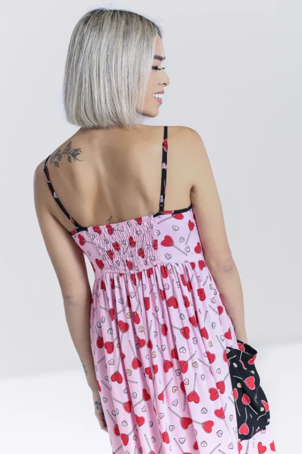 Hell Bunny Dresses | Dresses>Lollies Maxi Dress Pink