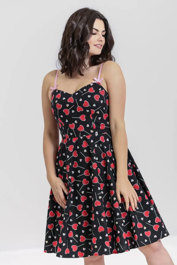 Hell Bunny Dresses | Dresses>Lollies Mid Dress Black