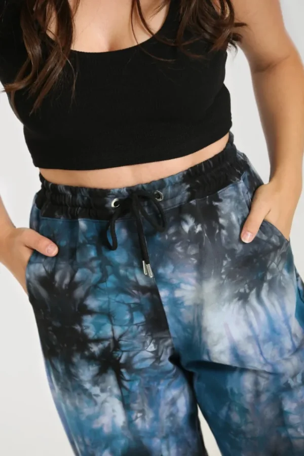 Hell Bunny Trousers & Shorts | Trousers & Shorts>Lost Joggers Navy
