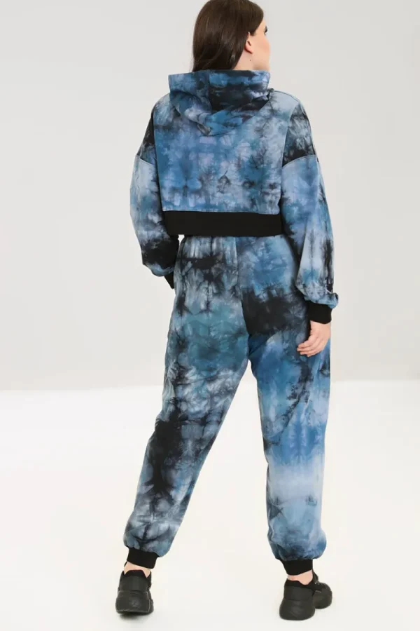 Hell Bunny Trousers & Shorts | Trousers & Shorts>Lost Joggers Navy