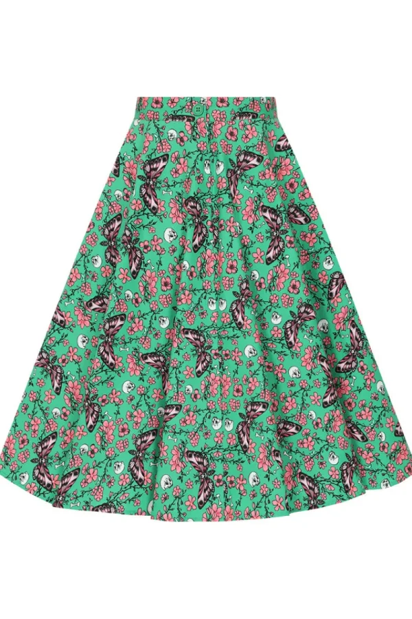 Hell Bunny Skirts | Skirts>Madilynn 50's Skirt Green
