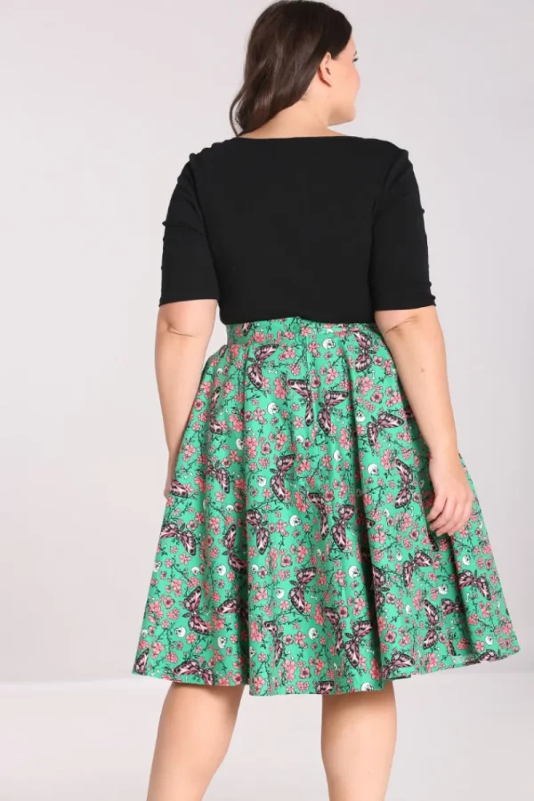 Hell Bunny Skirts | Skirts>Madilynn 50's Skirt Green