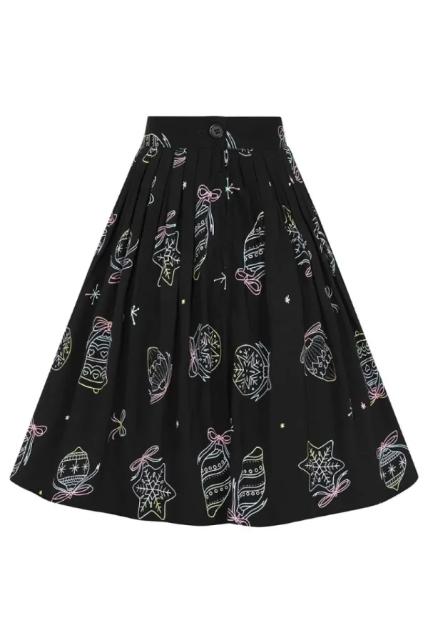 Hell Bunny Skirts | Skirts>Merry Mini Skirt Black