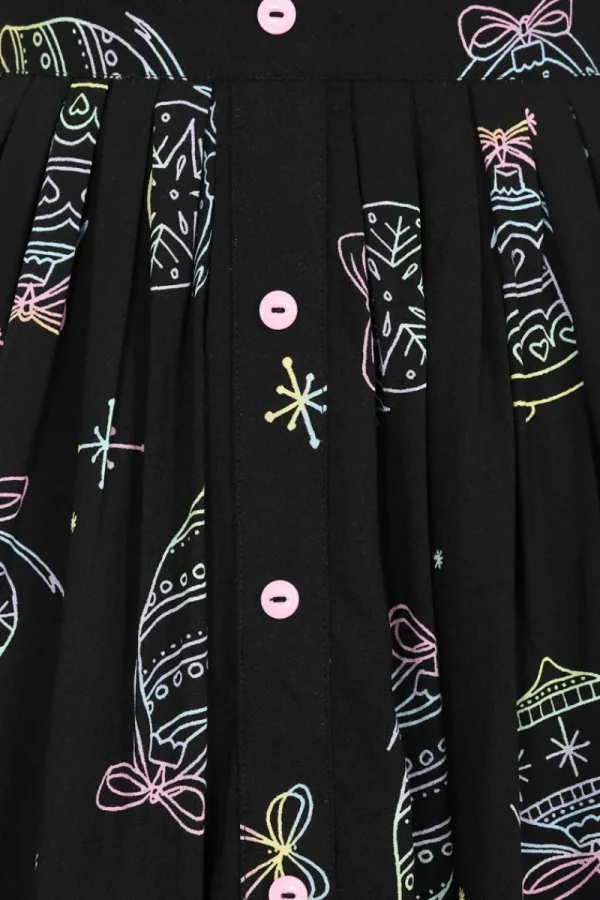 Hell Bunny Skirts | Skirts>Merry Mini Skirt Black