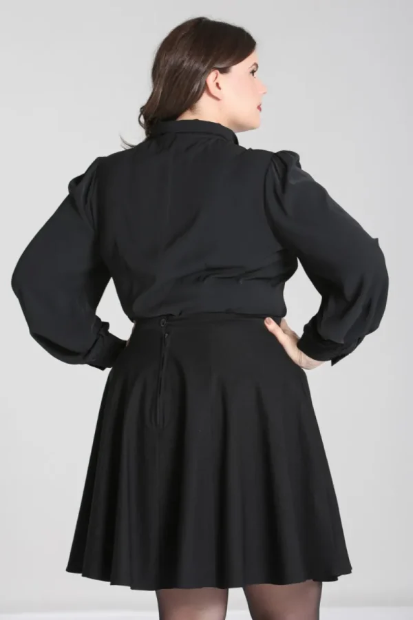 Hell Bunny Tops | Blouses>Mia Blouse Green