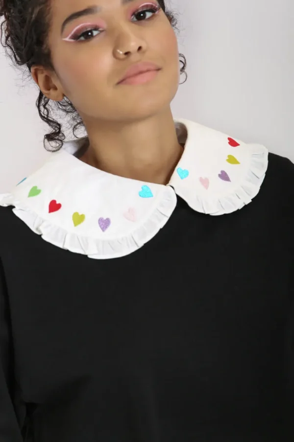 Hell Bunny Tops | Knitwear>Mimi Sweatshirt Black