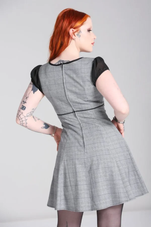 Hell Bunny Dresses | Dresses>Mina Mini Dress Grey