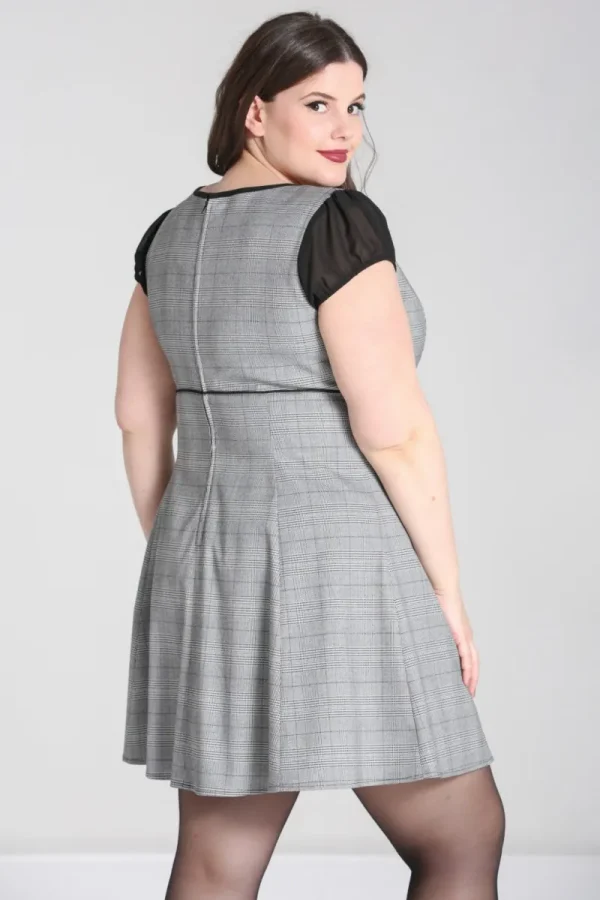 Hell Bunny Dresses | Dresses>Mina Mini Dress Grey
