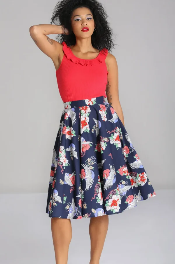 Hell Bunny Skirts | Skirts>Misa Skirt Navy