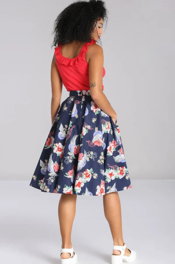 Hell Bunny Skirts | Skirts>Misa Skirt Navy