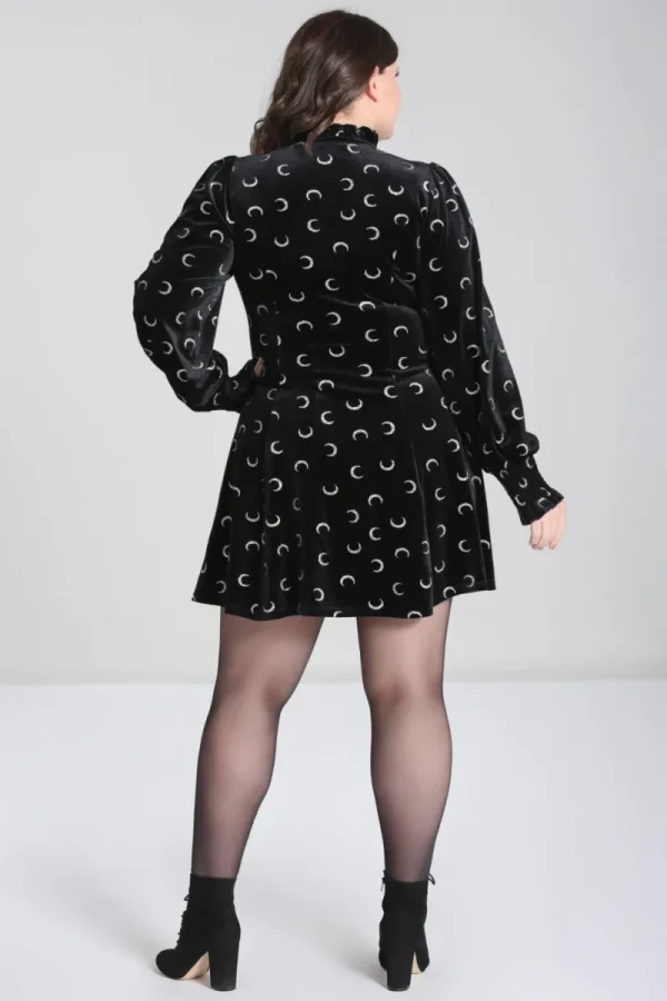 Hell Bunny Mini Dresses | Dresses>Misty Moon Dress Black