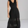 Hell Bunny Dresses | Maxi Dresses>Mortem Maxi Dress Black