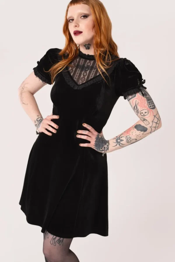 Hell Bunny Dresses | Mini Dresses>Mourning Dress Black