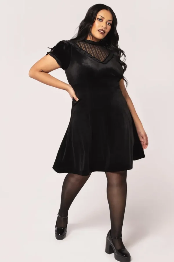 Hell Bunny Dresses | Mini Dresses>Mourning Dress Black